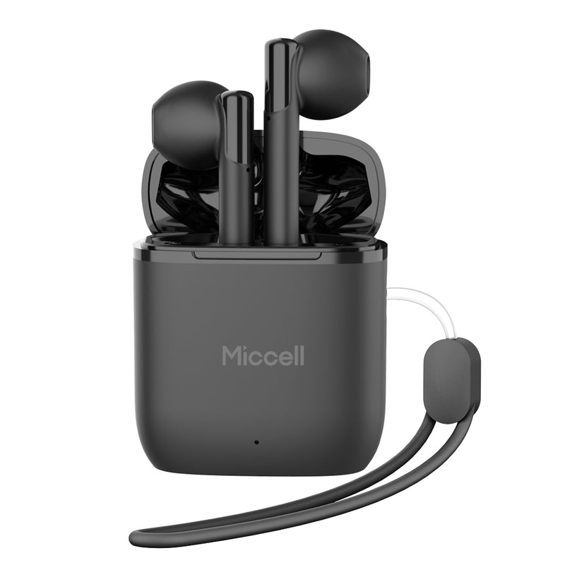 Miccell True Wireless Stereo Earbuds VQ BH10 Black