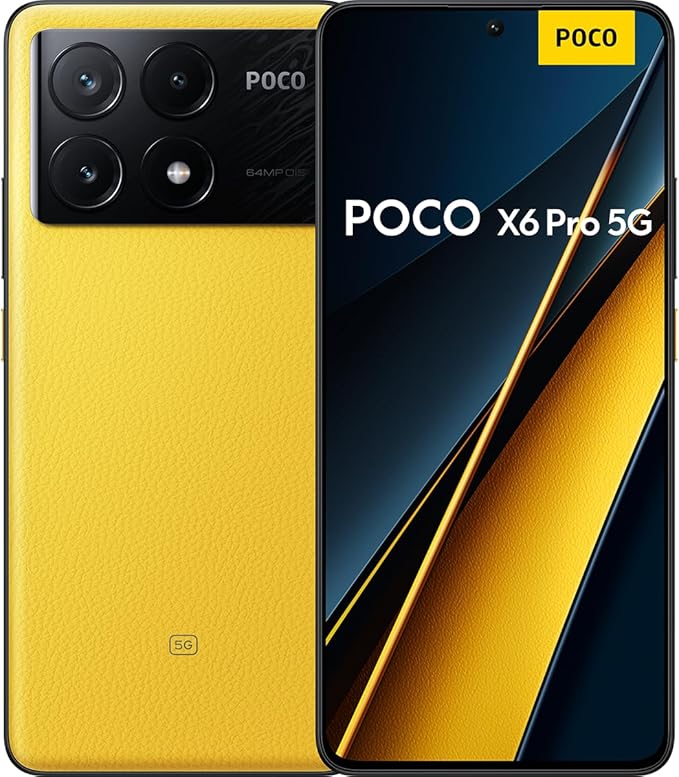 POCO X6 Pro 12+512GB 6.67" 5G Yellow DS EU