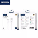 Jellico USB to Micro USB Cable (3.1 A) 1 meter B1 (Box/blister) white